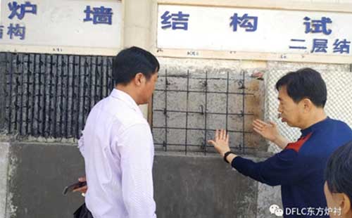 工廠實地考察，這款鋼纖維耐火澆注料受到了武漢公司的喜愛！