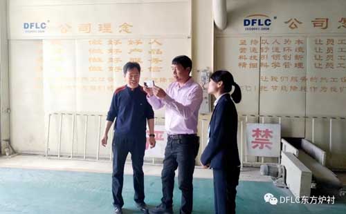  工廠實地考察，這款鋼纖維耐火澆注料受到了武漢公司的喜愛！