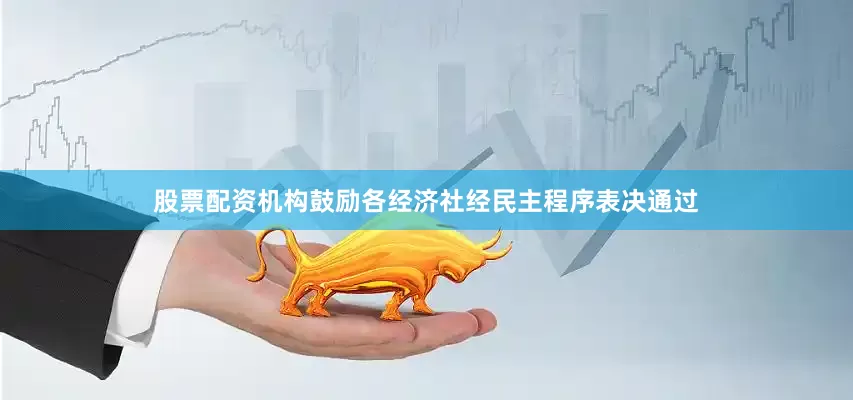 股票配资机构鼓励各经济社经民主程序表决通过