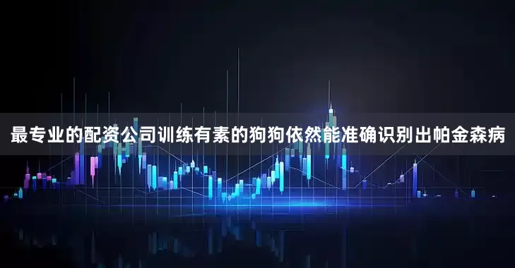 最专业的配资公司训练有素的狗狗依然能准确识别出帕金森病